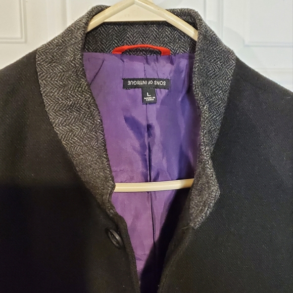 Sons of Intrigue Nehru Jacket, size L - Picture 3 of 7